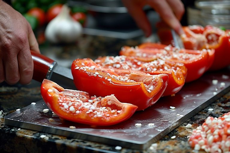 10 astuces pour éplucher un poivron facilement : Simplifiez vos préparations en cuisine