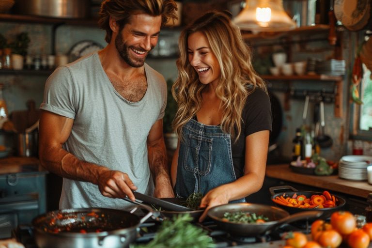 Cuisiner en couple : des recettes et moments inoubliables à partager